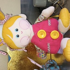 Vintage playskool dressy bessy plush doll